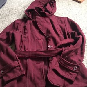 Maroon jacket